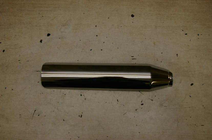 Harley Davidson Polished Chrome Exhaust Heat Shield / Guard / Header / Cover